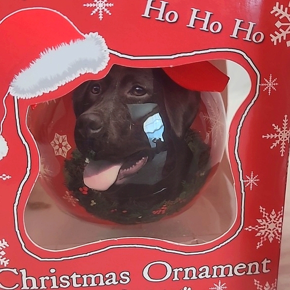 🆕️ Kirkland's Christmas Ornament Labrador Retreiver Lab Dog Pair of  Ornaments - Picture 6 of 15